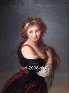 Old Master Art Antique women Oil Painting female Portrait Noblewoman 