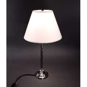  Maypole Lamp with Shade   Antique Nickel: Home Improvement