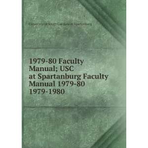   1979 80. 1979 1980: University of South Carolina at Spartanburg: Books