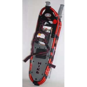  Yukon Adult Snowshoes Adventure Set   8x25 Red Frame 