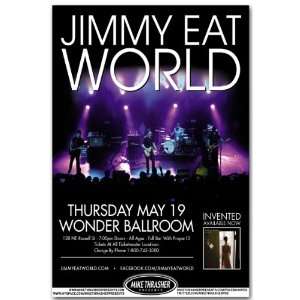   Eat World Poster   Concert Flyer   2011 Invented Tour