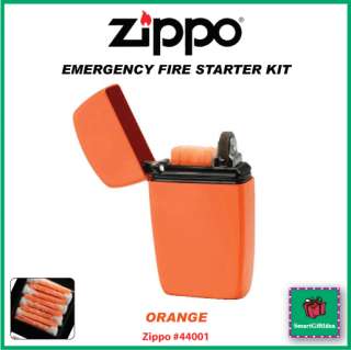 ORANGE_EMERGENCY FIRE STARTER KIT w/STICKS_ ZIPPO_44001  