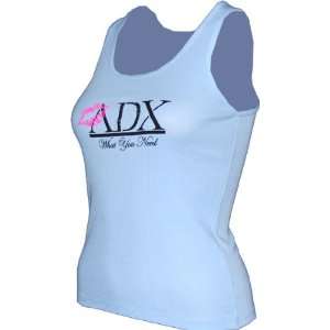  ADX What You Want Blue Girls Tank Top Tee (SizeM) Sports 