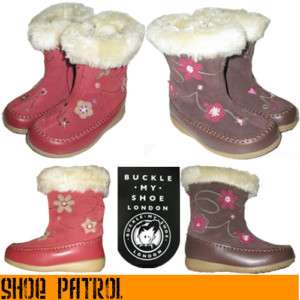 Start Rite Girls Winter Boots Snowball Infant size 4 8  