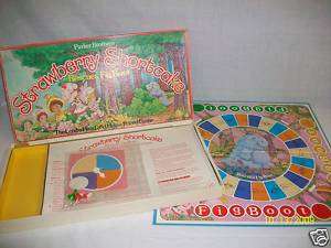 1984 Strawberry Shortcake Rescues Fig Boot Board Game  