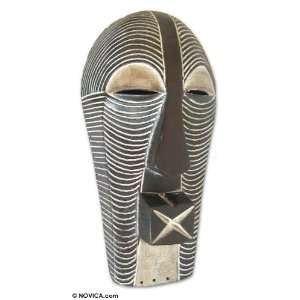  Congolese wood African mask, Kind Neighbor Home 