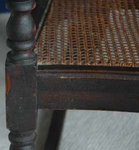Very Rare Wingback Cane Rocking Chair Heywood Wakefield  
