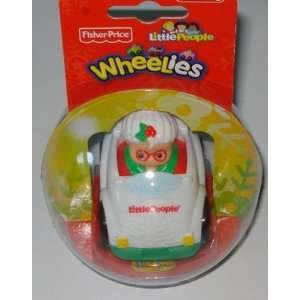  Fisher Price Little People Wheelies   Mrs Santa Claus (Toy 