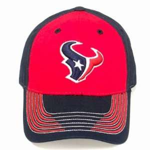  NFL HOUSTON TEXANS BLUE RED COTTON HAT CAP NEW ADJ OSFA 