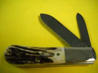 Case XX NEW 6056 Genuine Stag Damascus Barlow Knife  