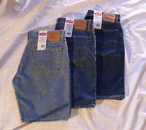 New Levis 505 Regular Fit jean shorts men`s All sizes  