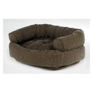  Bowser DOUBLE Donut Bed Houndstooth Microvelvet Extra 