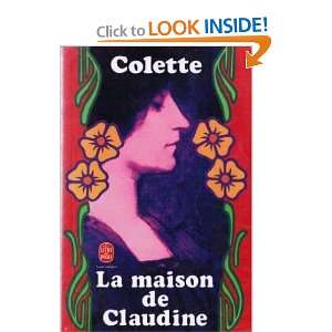  La maison de claudine Colette. Books