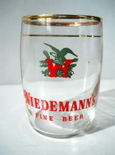 Wiedemann Beer Barrel Glass Newport KY  