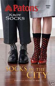 Patons Kroy Socks SOCKS IN THE CITY Sock Patterns 55 pg  