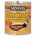 Minwax 1/2 Pint American Chestnut Polyshades Satin Wood Stain 21975