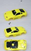 1991 TYCO Nissan 300ZX Yellow HO Slot Car Body 6310 NOS  