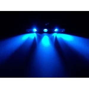  12V 3 Blue LED Micro Strip Light (Black Case): Home 