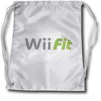 WII FIT DRAWSTRING BAG ( NEW IN PACKAGE )  