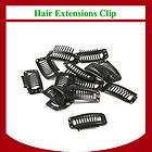 50pcs black clip clips for hair extension weft wig snap