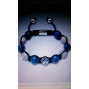    Nialaya Womens Crystal CZ Diamond Bracelet (Blue Lapis): Beauty