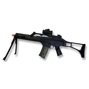   Rifle FPS 250, Bipod, Scope, Tactical Light, Open Stock Airsoft Gun