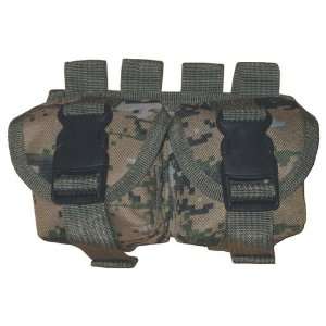  Woodland Digital Camo MOLLE Airsoft Hand Grenade Pouch 