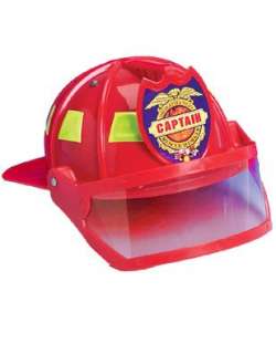    Deluxe Child Firefighter Hard Hat Toy Helmet & Visor: Clothing
