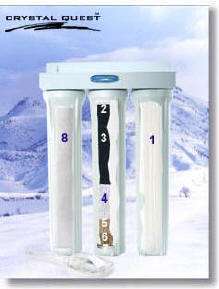 CRYSTAL QUEST Whole House Water Filter CQE WH 01103  
