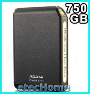 ADATA 750GB CH11 USB 3.0 Portable Hard Drive 2.5 BLACK  