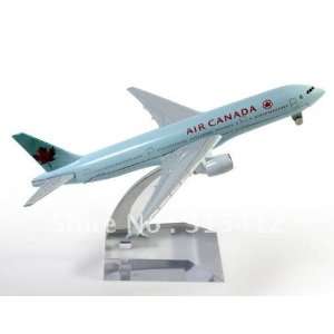  amazing 16cm metal boeing 777 air canada plane model passenger 