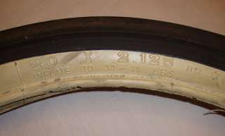   NOS Old School white wall Paragon Slick 20x2.125 Bicycle Tire Lowrider