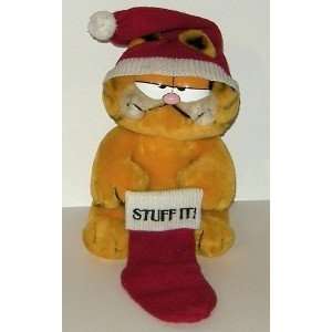  Garfield The Cat Vintage Christmas Plush: Toys & Games