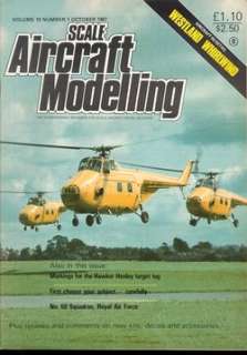 SCALE AIRCRAFT MODELLING OCT 87 WESTLAND WHIRLWIND RAF  