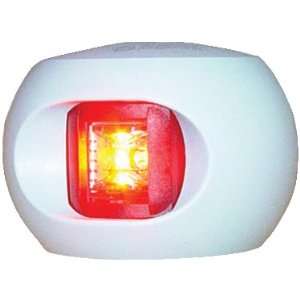   Series 34 White Port LED Bulkhead Side Light   Red: Sports & Outdoors