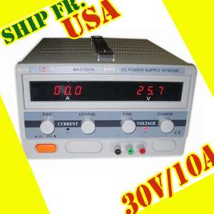 Digital DC Power Supply 30V 10A Mastech Variable Adjustable Regulated 