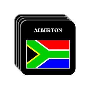  South Africa   ALBERTON Set of 4 Mini Mousepad Coasters 