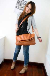 Simitter new fashion chain woven handbag shoudler bag PU leather 