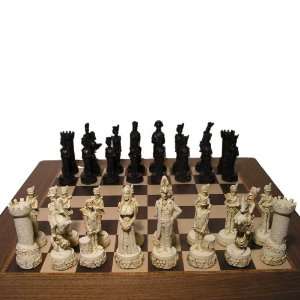 Waterloo Crushed Stone Chess Pieces: Toys & Games