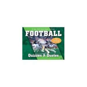  Football Quizzes & Quotes 2009 Daily Desk Calendar Office 