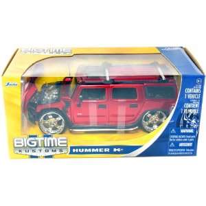  Hummer H2 SUV 1:24 Scale (Candy Red): Toys & Games