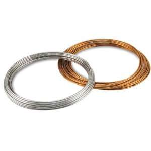  Permanently Colored Copper Wire Silver Gauge 22 