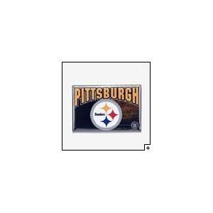 NFL Pittsburgh Steelers Button:  Sports & Outdoors