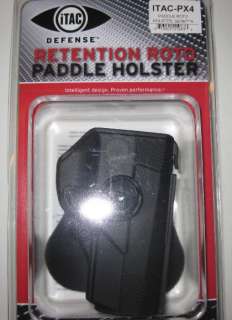 NEW BERETTA PX4 9mm 40 360 ROTO Push Button Release PADDLE HOLSTER 