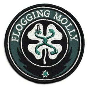 Flogging Molly Shamrock and Snake Patch