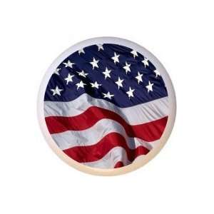  Waving Flag Patriotic America USA Drawer Pull Knob