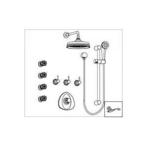   Shower Kit with Delfino Handle KIT64 52073.PC