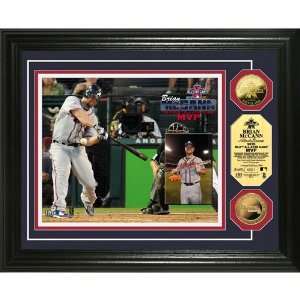  Brian McCann 2010 MLB All  Star Game MVP 24KT Gold Coin 