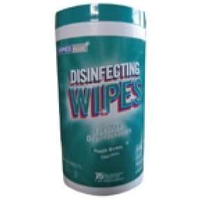  Wipesplus 75ct Disinfecting Wipes Case of 12 canisters 
