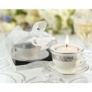 Teacups and Tealights Miniature Porcelain Tealight Holders (pack of 40 